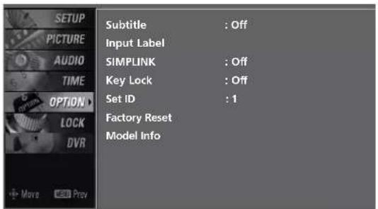 LG 42LY3DE - Set ID - 1
