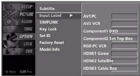 LG 42LY3DE - INPUT SOURCE SELECTION - 3