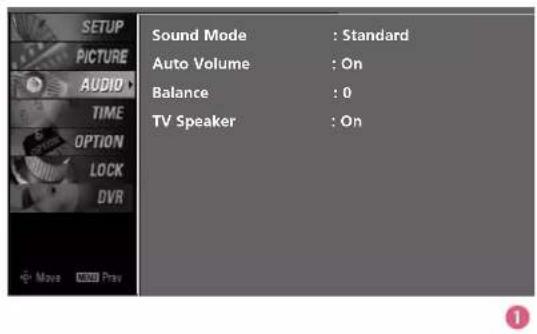 LG 42LY3DE - TV SPEAKERS ON/OFF SETUP - 2