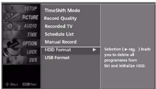 LG 42LY3DE - Programme Selection and PopUp Menu - 5