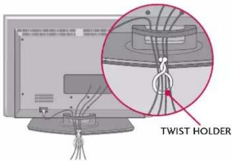 LG 42LY3DE - BACK COVER FOR WIRE ARRANGEMENT - 6