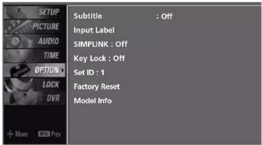 LG 42LY3DE - SUBTITLE - In Digital Mode only - 2