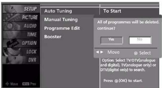 LG 42LY3DE - AUTO PROGRAMME TUNING - 4