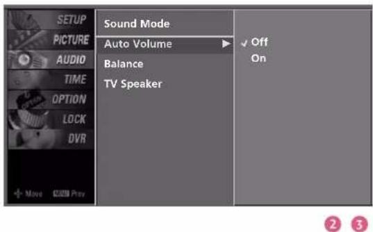 LG 42LY3DE - AUTO VOLUME LEVELER(AUTO VOLUME) - 3