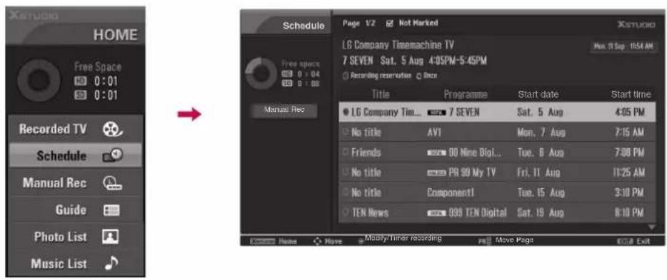 LG 42LY3DE - SCHEDULED LIST - 1