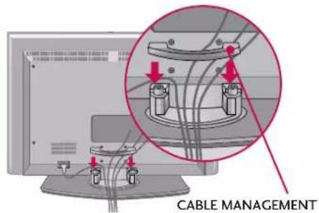 LG 42LY3DE - BACK COVER FOR WIRE ARRANGEMENT - 4