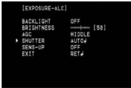 LG LCV5500-BP - SHUTTER (Shutter Speed) setting - 1