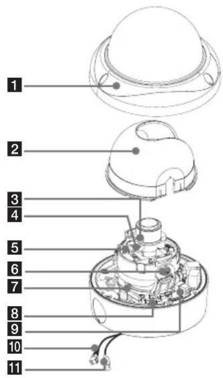 LG LCV5500-BP - Part Names and Functions - 1