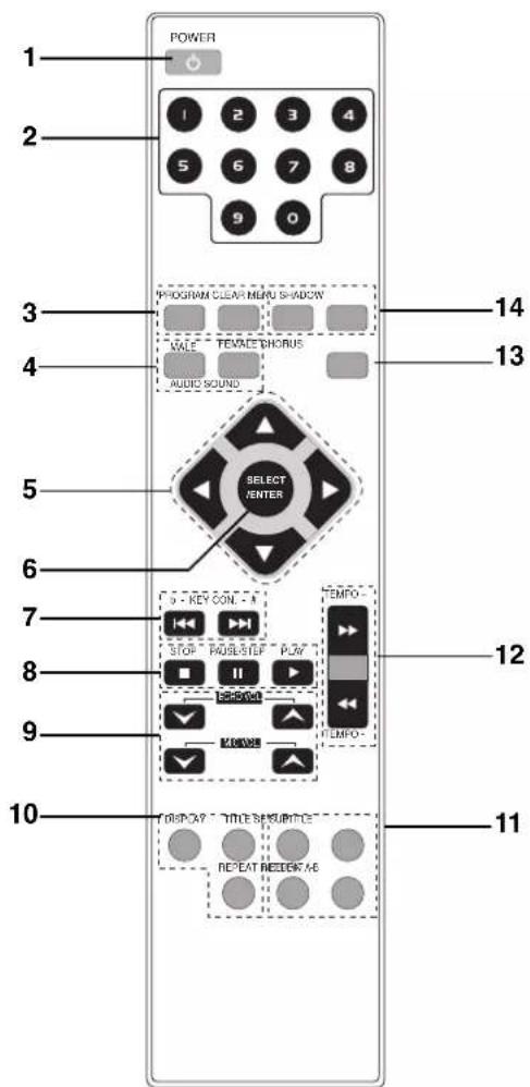 LG DKS-6100K - Remote Control - 1