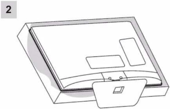 LG 49LY310C - Attaching the Stand - 4