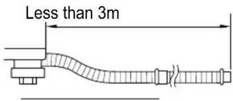 LG WF-T7549KG - How to connect the drain hose - 7