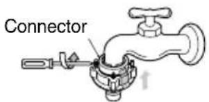 LG WF-T7549KG - Fixing Connectors to the Tap - 1
