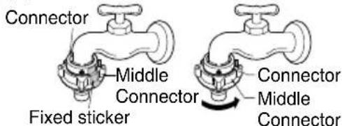 LG WF-T7549KG - Fixing Upper Connector and Middle Connector - 1