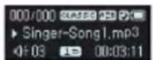 LG MF-FM12S1W - Playing music files - 2