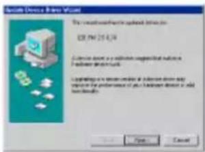 LG MF-FM12S1W - Update Device Dirver Wizard appears. Click [Next]. - 1