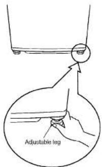 LG WF-2007T - Installing the Washer - 1