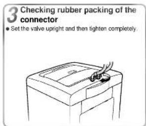 LG WF-2007T - § How to connect the water hose - 4