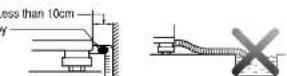 LG WF-2007T - § How to connect the drain hose - 7