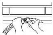 LG WF-2007T - § How to connect the drain hose - 3