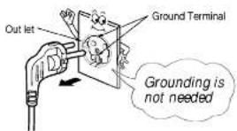 LG WF-2007T - § How to ground - 1