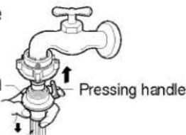 LG WF-T1122TH - Connecting Middle Connector and Water Supply Hose - 1