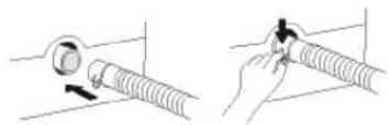 LG WF-T1068TH - Connecting Water Supply Hose to the machine - 4