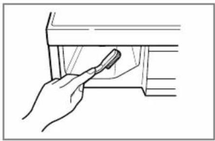 LG WD-R1014 - ■ The drawer recess - 1