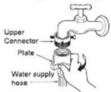 LG WD-R1014 - ■ Normal Tap without thread &amp; screw type inlet hose - 3