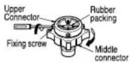 LG WD-R1014 - ■ Normal Tap without thread &amp; one touch type inlet hose - 1