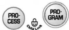 LG WFT70A31EPT - Press both the PROCESS button and the PROGRAM button simultaneously. - 1