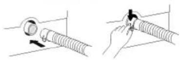 LG WFT10C61EF - Connecting Water Supply Hose to the machine - 4