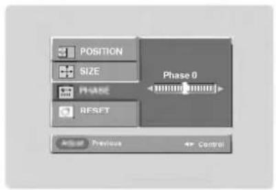 POSITION SIZE PHASE RESET Phase 0 Control Previous
