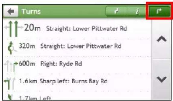 NAVMAN MY90XLT - How do I view my route statistics? - 4