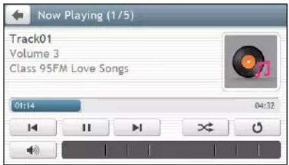 NAVMAN MY90XLT - How do I listen to a music file on my Navman? - 2