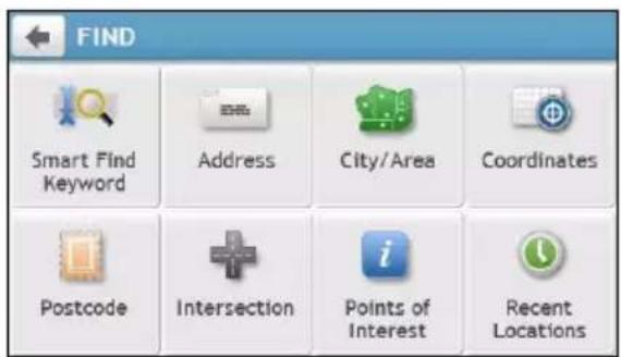 NAVMAN MY90XLT - On the Main Menu, tap - 3