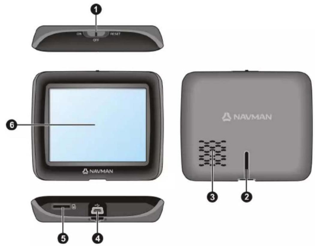 NAVMAN MY90XLT - EZY Series - 1