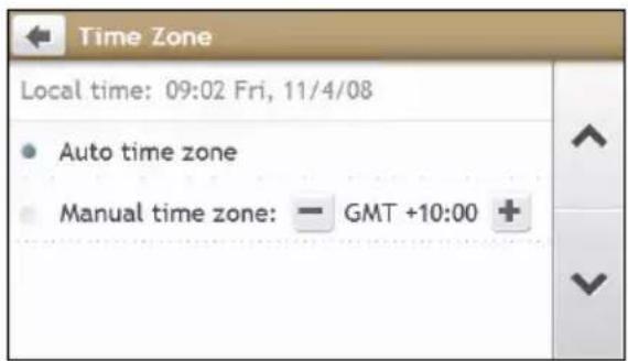 NAVMAN MY90XLT - Time Zone - 1