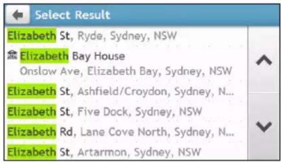 NAVMAN MY90XLT - How do I search for a POI by Smart Find Keyword? - 8