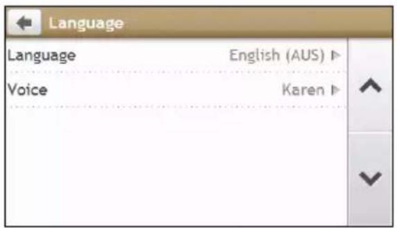 NAVMAN MY90XLT - Language - 1