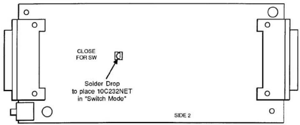Daytronic 10ACP200 - SETTING THE 10C232NET TO "SWITCH MODE" - 1