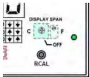 Daytronic 3740DCP - Display Span Adjustments - 1