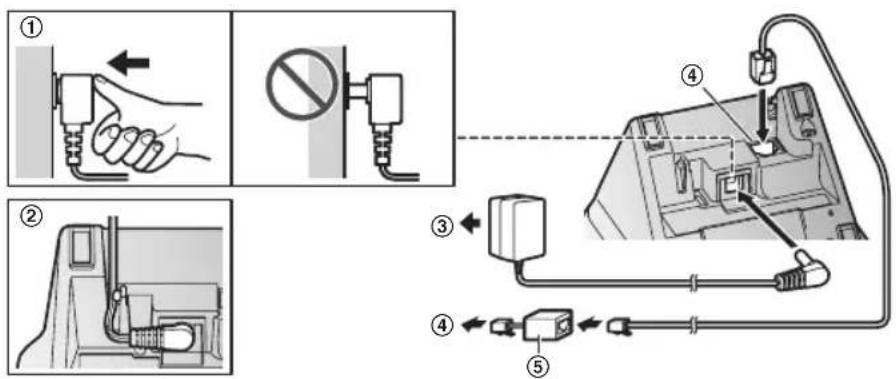 PANASONIC KX-TG473SK - Nota: - 1