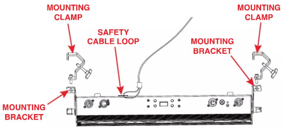 Adj UBL6H - CLAMP MOUNTING - 1