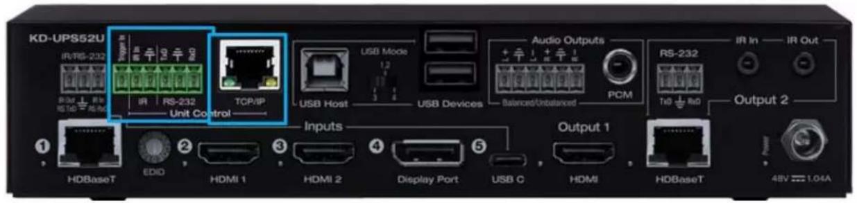 Key Digital KD-UPS52U - Unit Control Ports - 2