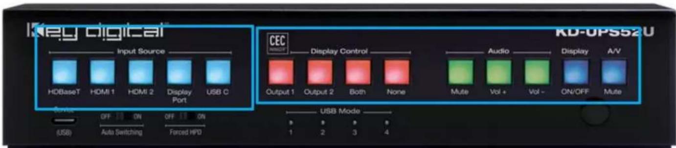 Key Digital KD-UPS52U - Service USB Port - 3