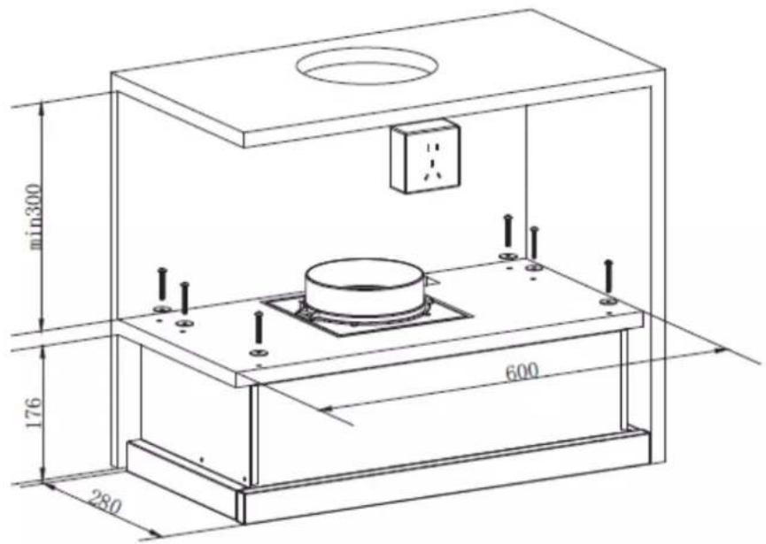 CANDY CBT6020/2X-07/1 - INSTALLATION (Cabinet Mounting) - 3