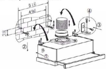 CANDY CBT6020/2X-07/1 - INSTALLATION (Wall Mounting) - 4
