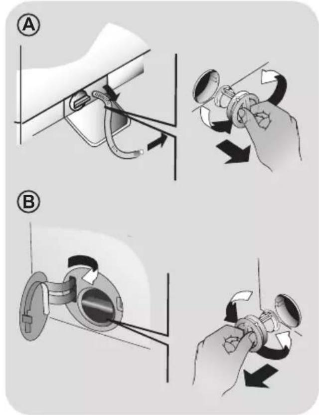 CANDY ROW41066DWMCR-ZA - Filter cleaning - 1