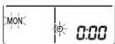 DAIKIN CTXA15B2V1BT - To set the clock - 1