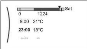 DAIKIN ETSHB12P30EF - To program the schedule: overview - 10
